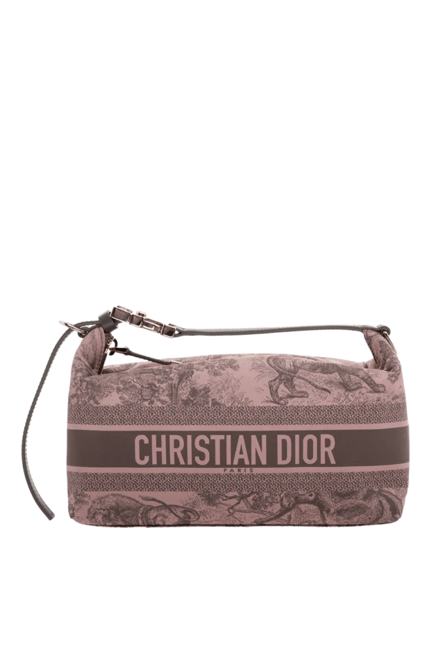 Dior woman pink cotton and polyamide make-up bag for women buy with prices and photos 175107 - photo 1