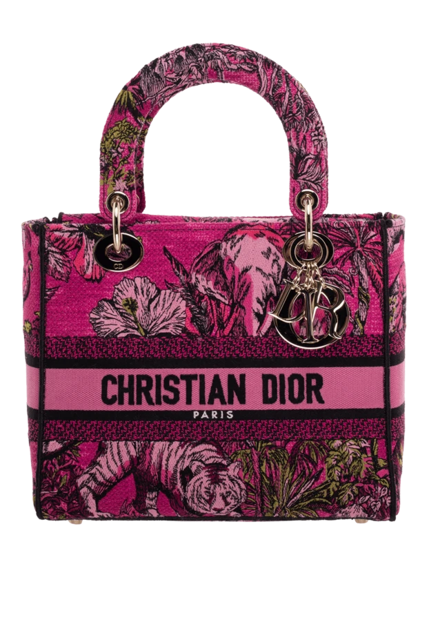 Dior woman pink cotton bag for women 175109 - photo 1