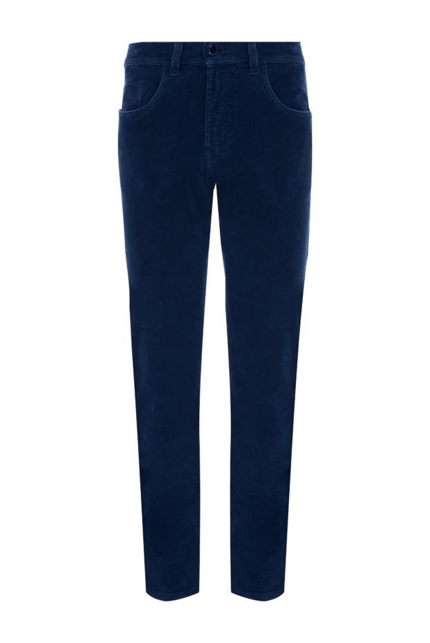 Scissor Scriptor мужские джинсы из хлопка и эластана синие мужские купить с ценами и фото 175121 - фото 1
