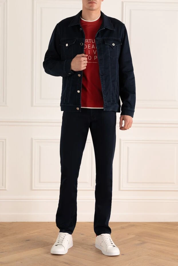Scissor Scriptor мужские куртка джинсовая синяя мужская купить с ценами и фото 175128 - фото 2