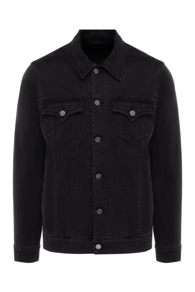 Scissor Scriptor man black cotton and polyester denim jacket for men buy with prices and photos 175131 - photo 1