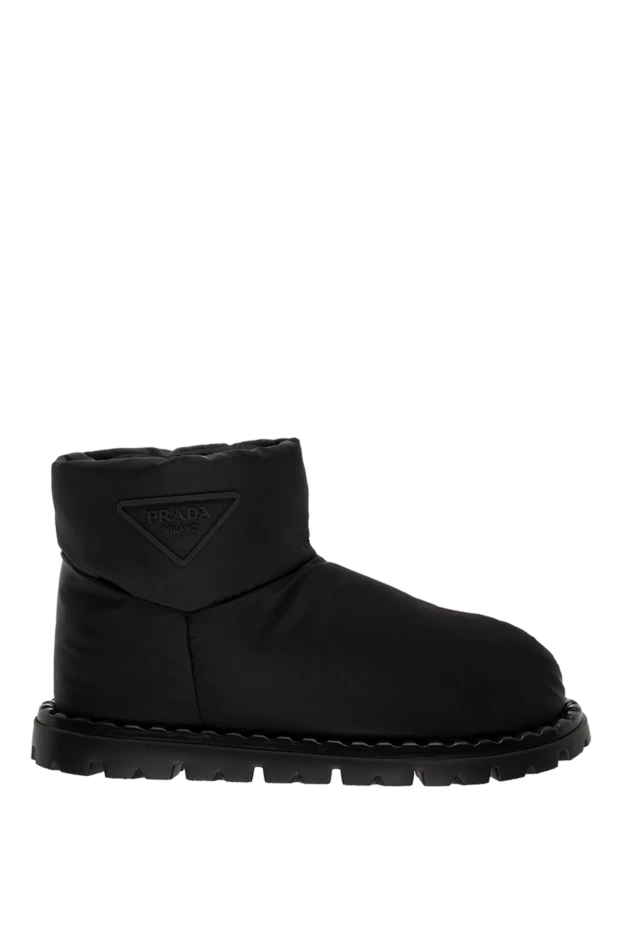 Prada woman women's black nylon ugg boots buy with prices and photos 175138 - photo 1