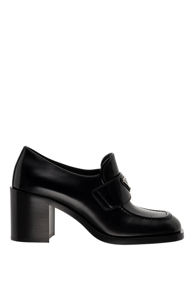 Prada женские туфли из кожи черные женские купить с ценами и фото 175139 - фото 1