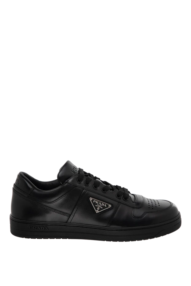 Prada man sneakers made of genuine leather black for men buy with prices and photos 175144 - photo 1
