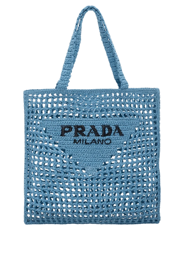 Prada женские сумка голубая женская 175150 - фото 1