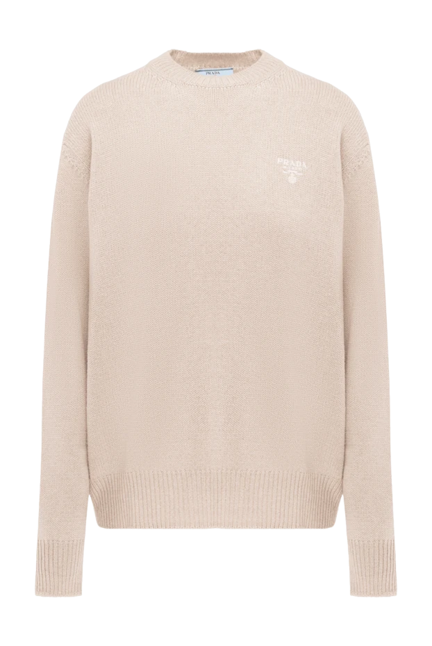 Prada woman beige cashmere jumper for women buy with prices and photos 175160 - photo 1