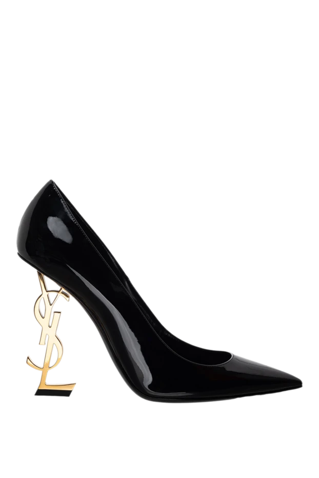 Saint Laurent женские туфли из кожи черные женские купить с ценами и фото 175193 - фото 1