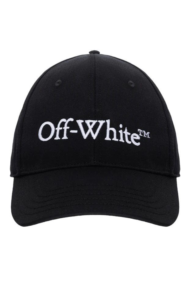 Off-White женские кепка из хлопка черная женская 175206 - фото 1