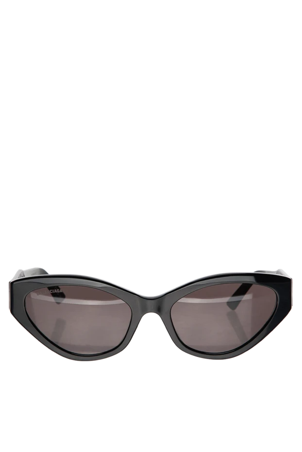 Balenciaga жіночі окуляри для захисту від сонця з ацетату чорні жіночі купити фото з цінами 175246 - фото 1