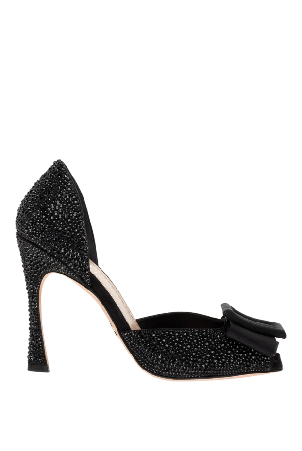 Dior woman black textile and leather shoes for women buy with prices and photos 175274 - photo 1