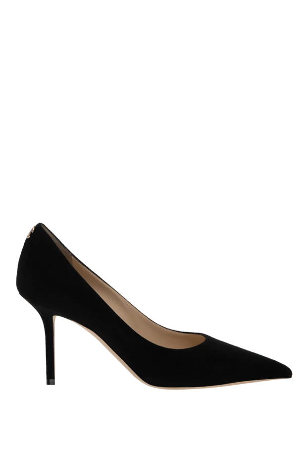 Jimmy Choo женские туфли из замши черные женские 175281 - фото 1