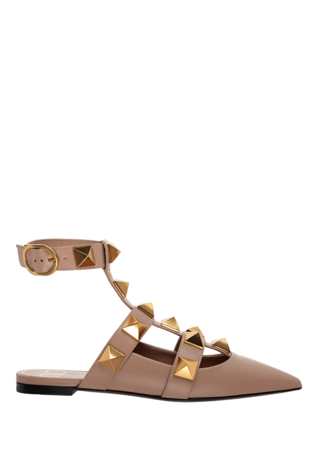 Valentino woman beige leather sandals for women buy with prices and photos 175285 - photo 1