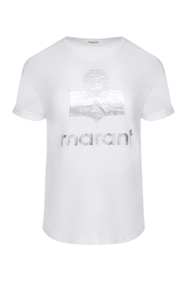 Isabel Marant woman white linen t-shirt for women 175302 - photo 1