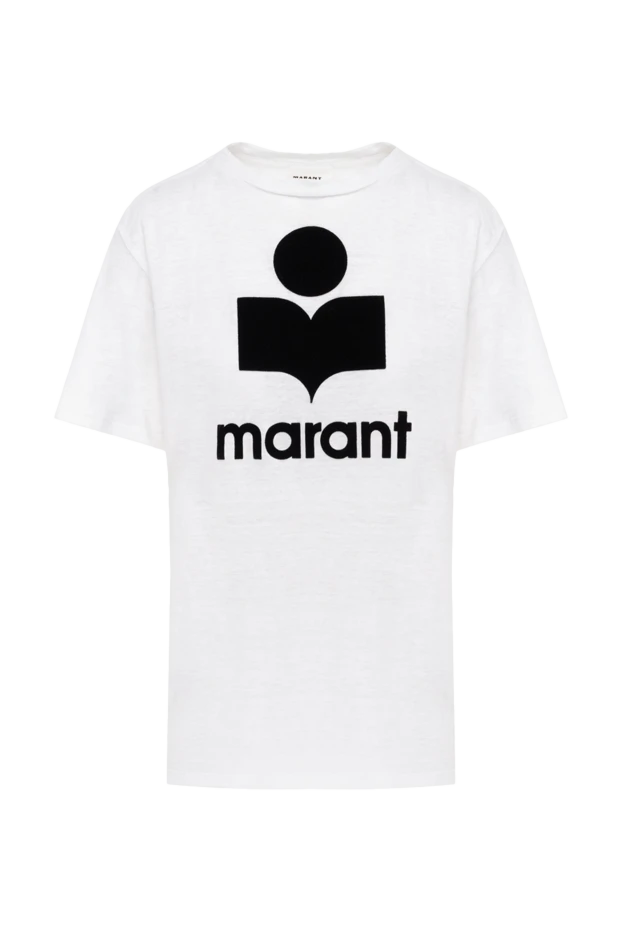 Isabel Marant woman white linen t-shirt for women 175305 - photo 1