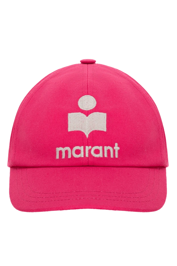 Isabel Marant жіночі кепка з бавовни рожева жіноча купити фото з цінами 175312 - фото 1