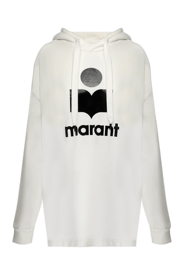 Isabel Marant woman white cotton and polyester hoodie for women 175314 - photo 1