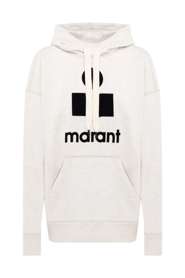 Isabel Marant woman beige cotton and polyester hoodie for women 175317 - photo 1