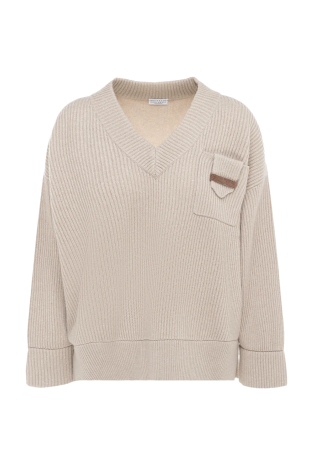 Beige jumper for women - photo 1
