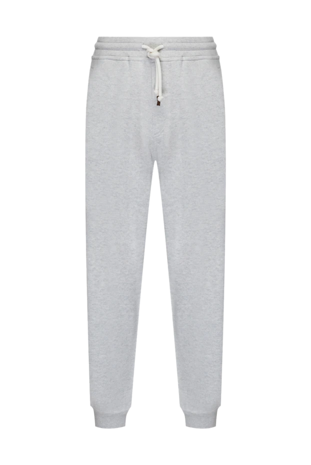 Brunello Cucinelli cashmere pants gray for men 175419 - photo 1