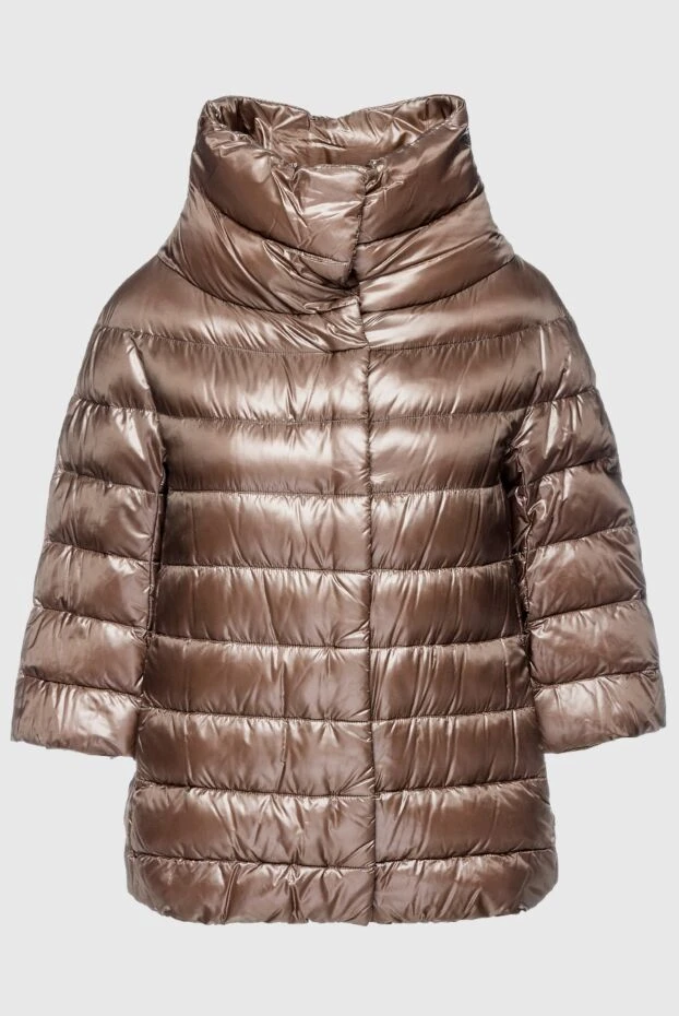 Herno woman beige polyamide down jacket for women 175517 - photo 1