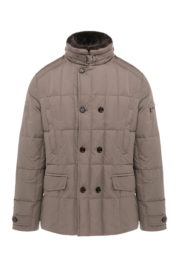 Moorer man beige polyester down jacket for men buy with prices and photos 175523 - photo 1