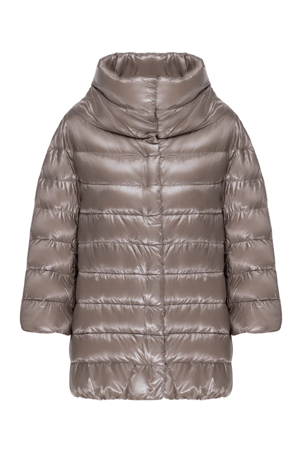 Herno woman beige polyamide down jacket for women 175546 - photo 1