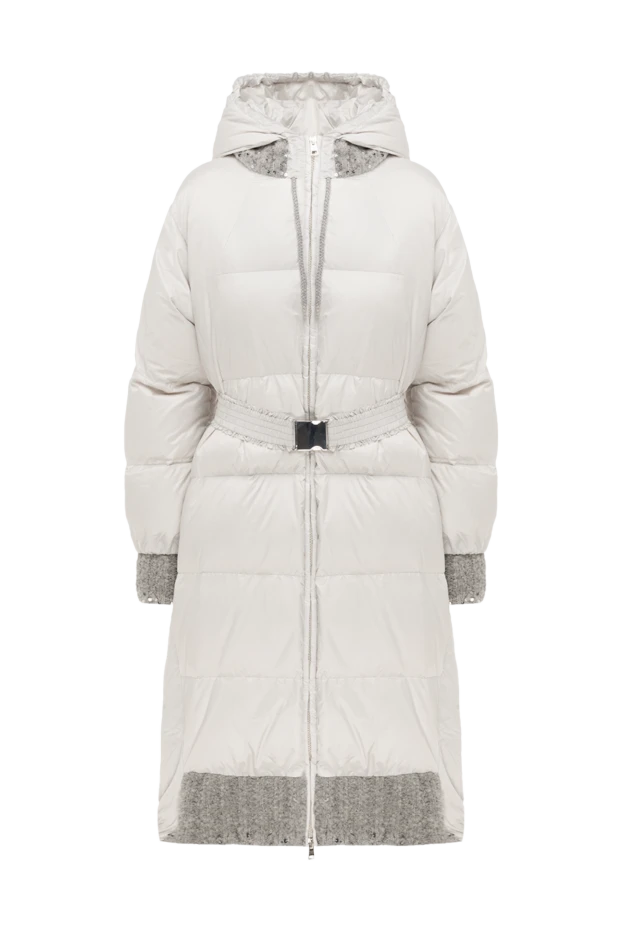 Panicale down jacket made of polyester gray for women 175564 - photo 1