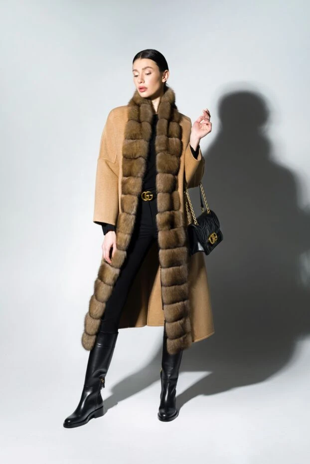 Panicale black wool and silk jumper for women 175568 - photo 2