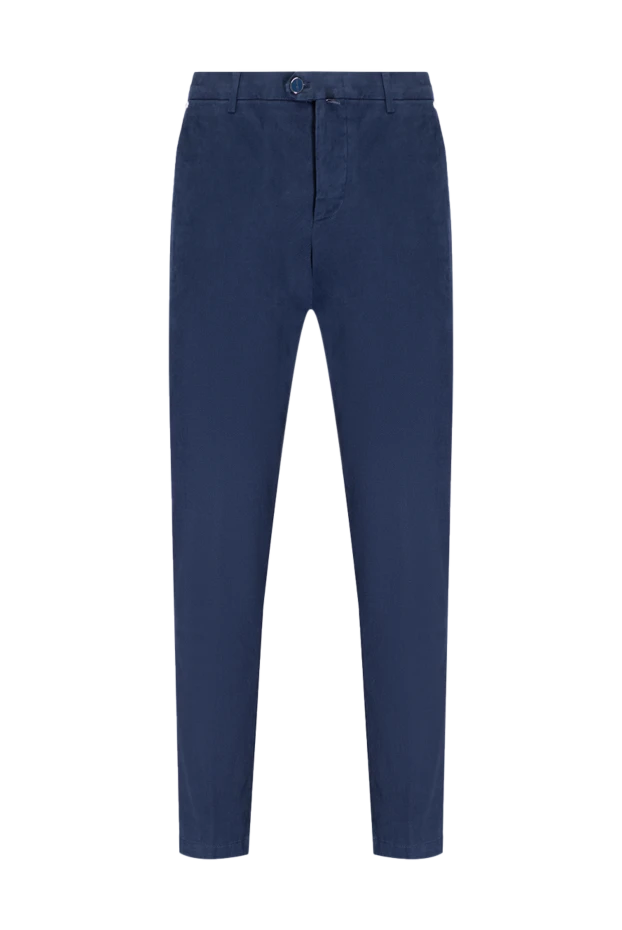 Kiton blue cotton and elastane jeans for men 175581 - photo 1