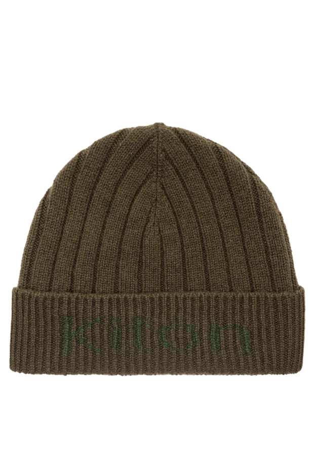 Kiton green cashmere hat for men 175585 - photo 1