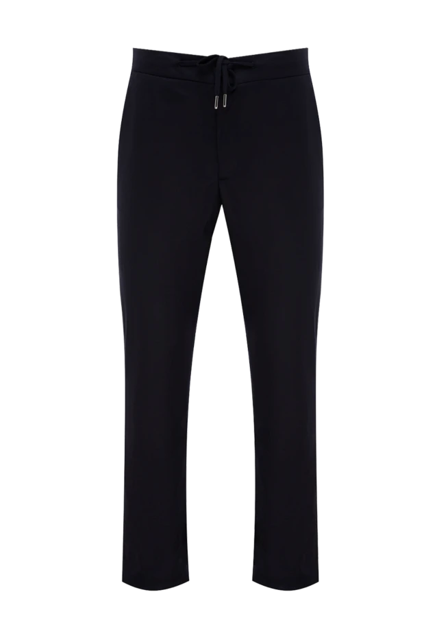 Cesare di Napoli man men's blue wool trousers buy with prices and photos 175587 - photo 1