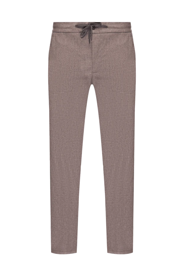 Cesare di Napoli мужские брюки мужские бежевые купить с ценами и фото 175589 - фото 1
