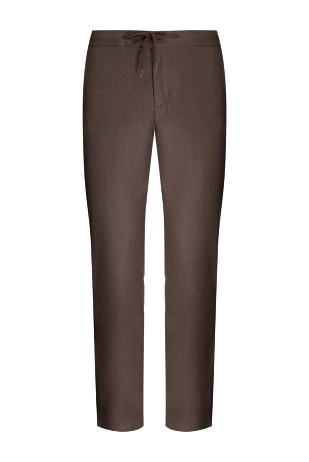 Cesare di Napoli brown woolen pants for men 175594 - photo 1