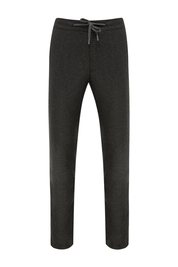 Cesare di Napoli man men's gray wool trousers 175601 - photo 1