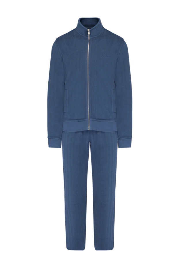 MC2 Saint Barth мужские костюм прогулочный из хлопка мужской синий купить с ценами и фото 175613 - фото 1