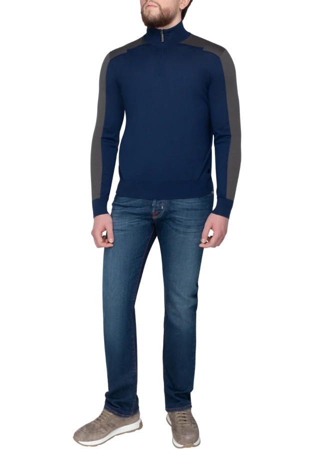 Stefano Ricci cashmere and silk tee for men brown 175682 - photo 2