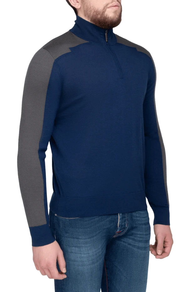 Stefano Ricci cashmere and silk tee for men brown 175682 - photo 3