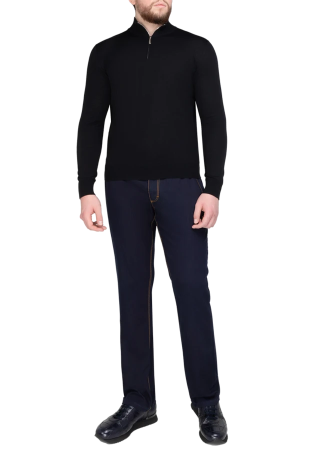 Stefano Ricci trouser woolen black for men 175699 - photo 2