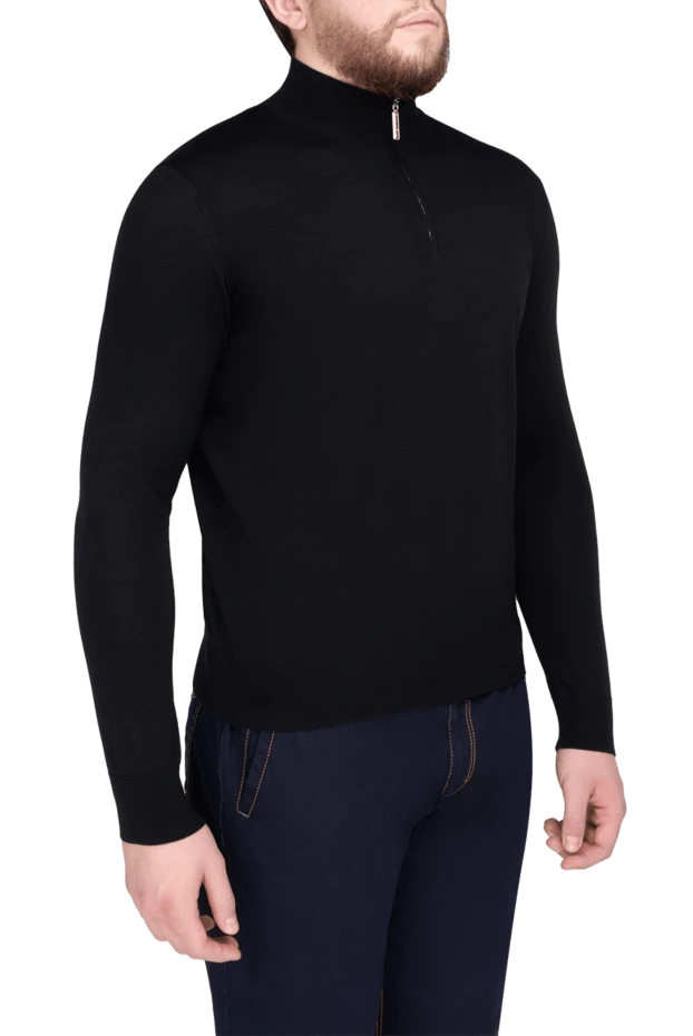 Stefano Ricci trouser woolen black for men 175699 - photo 3