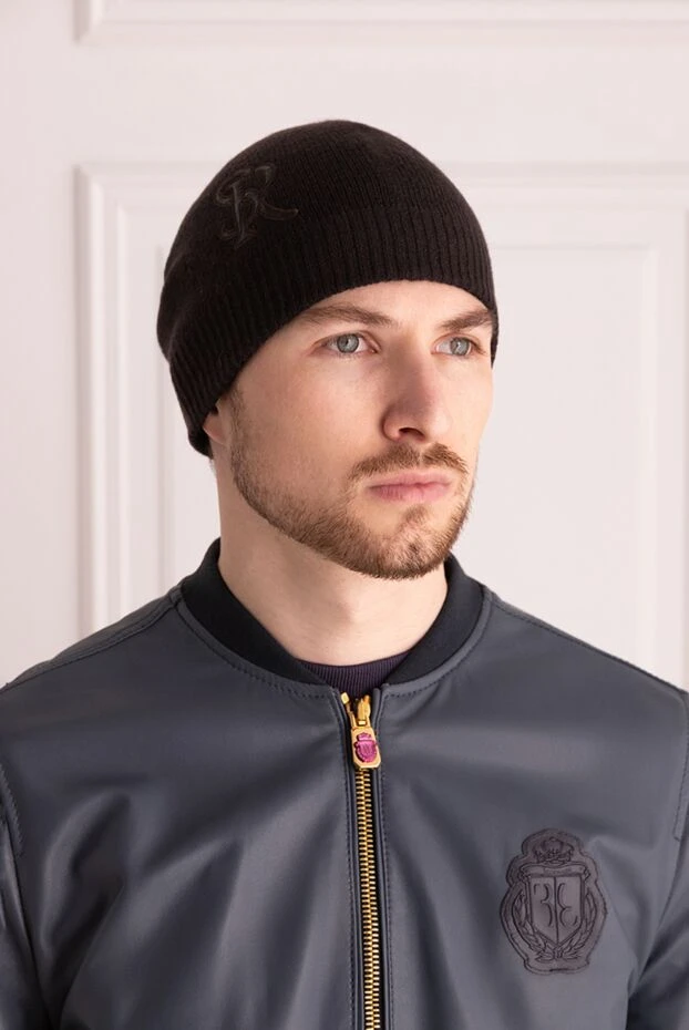 Stefano Ricci brown cashmere hat for men 175733 - photo 2