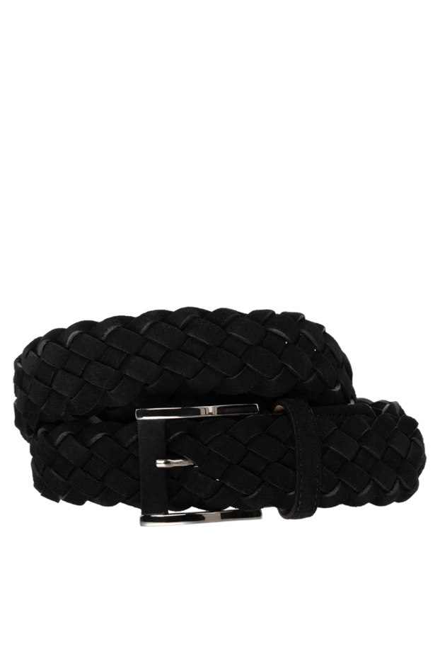 Cesare di Napoli man men's black suede belt buy with prices and photos 175848 - photo 1