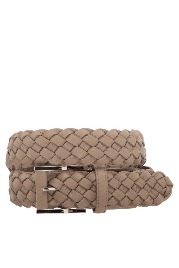 Cesare di Napoli man men's leather belt, beige buy with prices and photos 175861 - photo 1