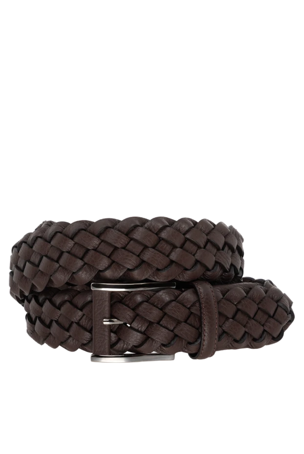 Cesare di Napoli man men's brown leather belt buy with prices and photos 175869 - photo 1
