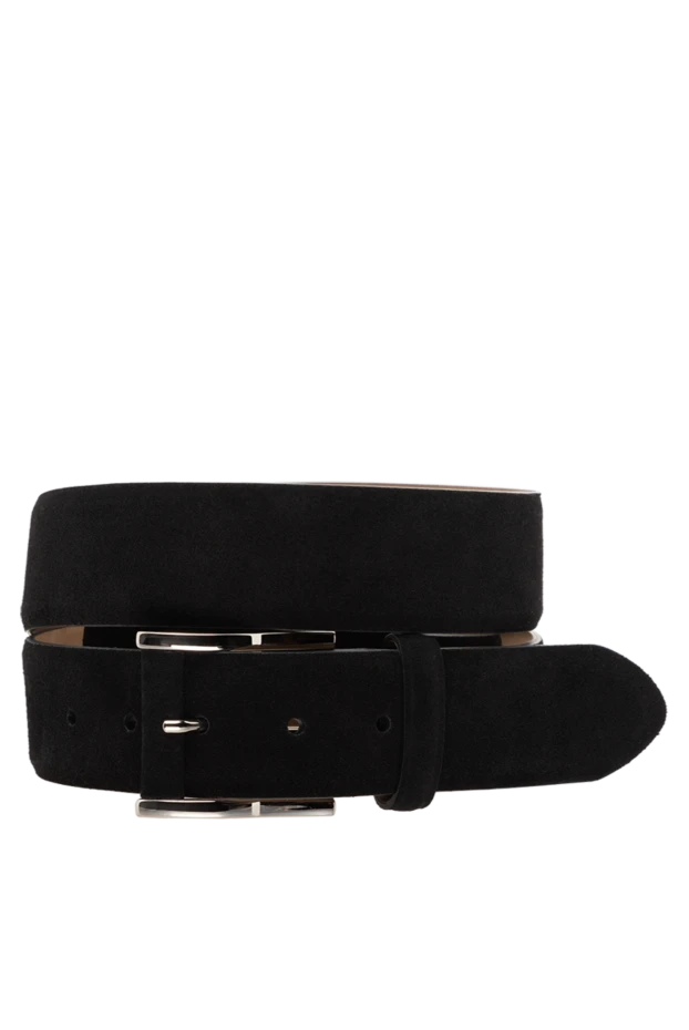 Cesare di Napoli man men's black suede belt buy with prices and photos 175876 - photo 1