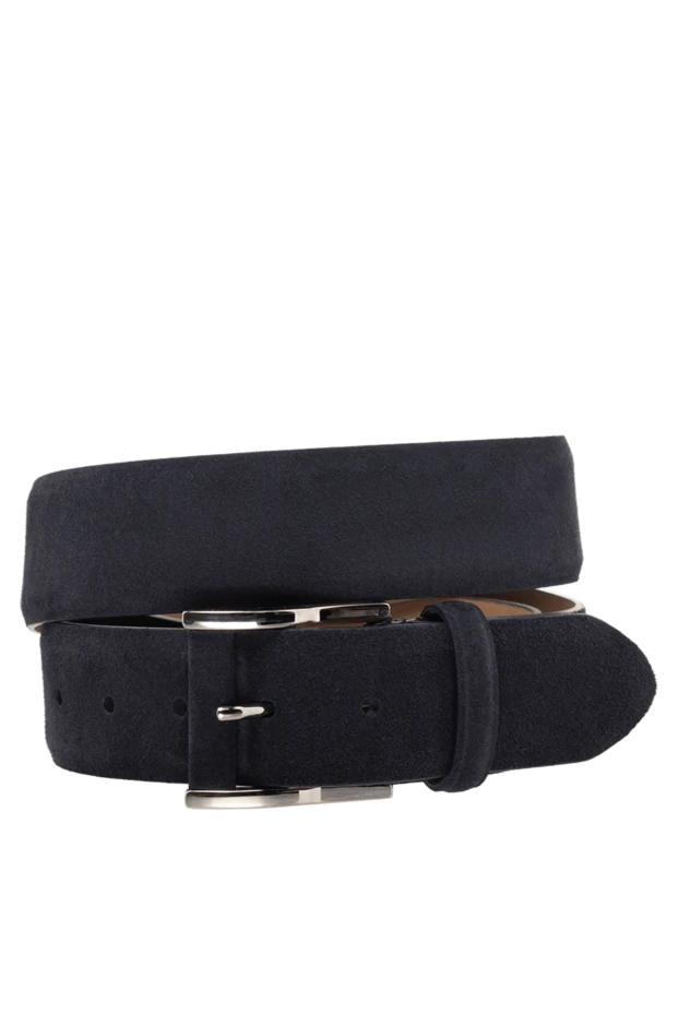 Cesare di Napoli man men's blue suede belt buy with prices and photos 175883 - photo 1