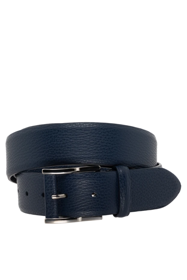 Cesare di Napoli man men's blue leather belt buy with prices and photos 175894 - photo 1
