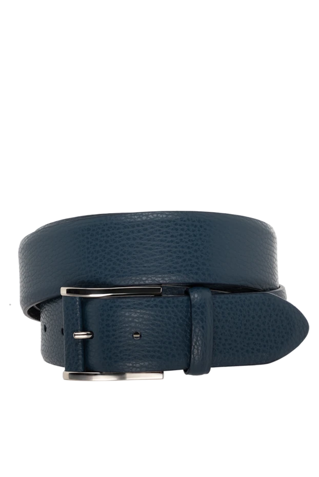 Cesare di Napoli man men's blue leather belt buy with prices and photos 175897 - photo 1