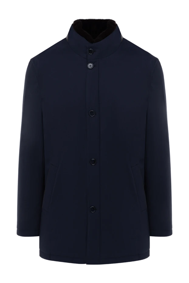 Enrico Mandelli polyester jacket blue for men 175921 - photo 1