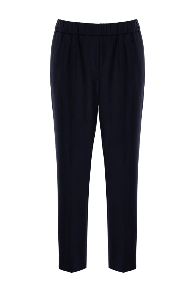 Peserico black wool pants for women 175983 - photo 1