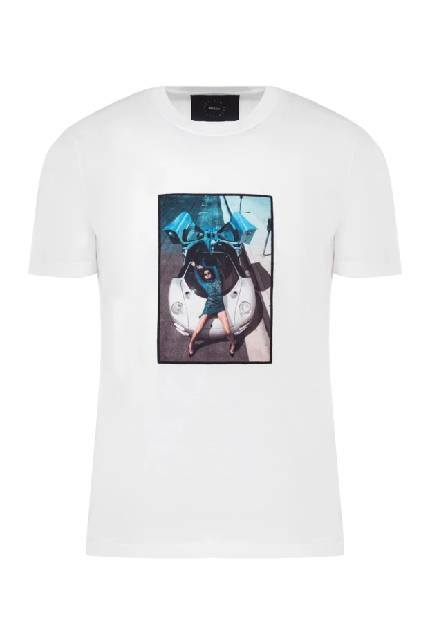 Limitato мужские футболка из хлопка белая мужская купить с ценами и фото 175998 - фото 1